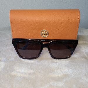 Tory Burch Cat Eye Tortoiseshell Sunglasses